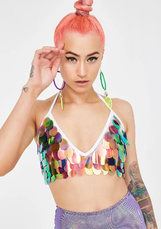 Women's Office Attire Unicorn Dust Bralette