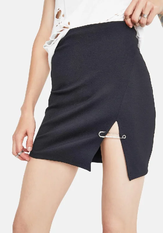 Timeless Women's Clothes Off The Apps Wrap Mini Skirt