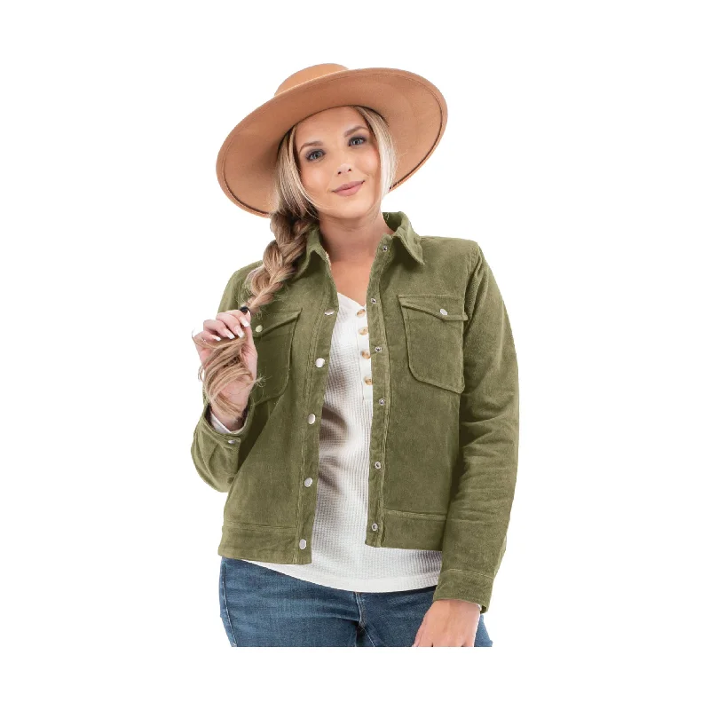 Women's Seasonal Wardrobe Clothing Aventura Women's Rhyder Jacket - Deep Lichen Green FINAL SALE