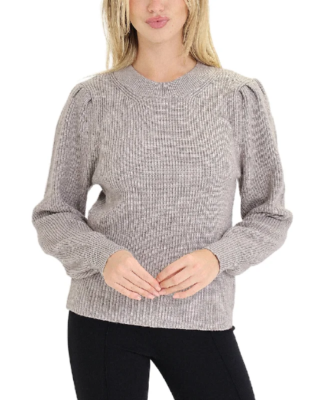 Women's Functional Outdoor Garments Sweater w/ Balloon Sleeves