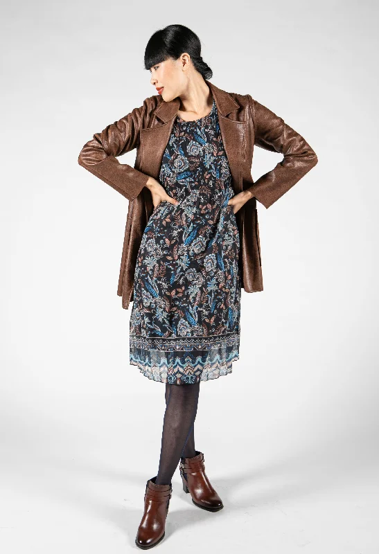 Women's Versatile Apparel Paisley Dress-1