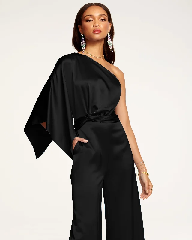 Women's Trendy Casual Outfit Simone One-Shoulder Jumpsuit