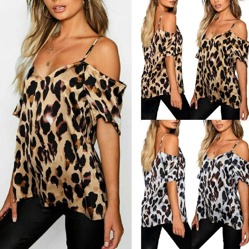 Comfortable Garments For Women LEOPARD LOVE ~ BLOUSE