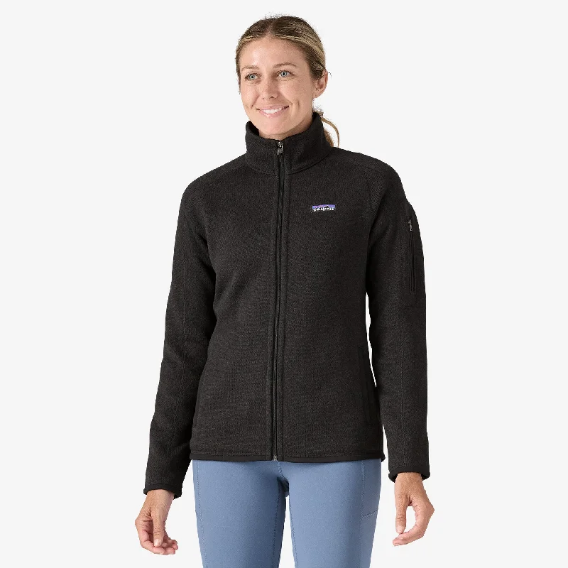 Women's Trendy Casual Clothes Patagonia Women's Better Sweater Fleece Jacket - BLACK