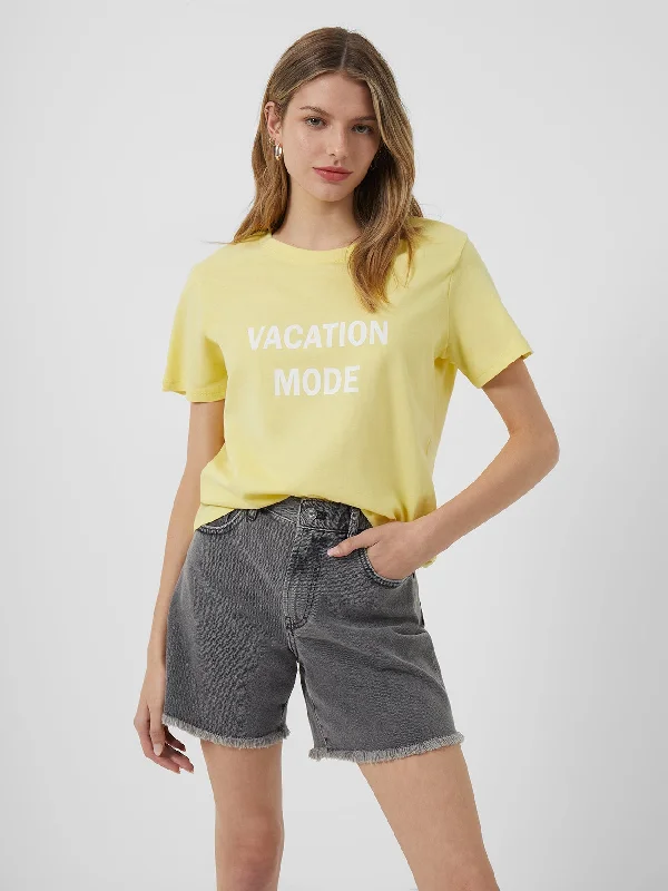 Women's High-Fashion Apparel Vacation Mode T-Shirt