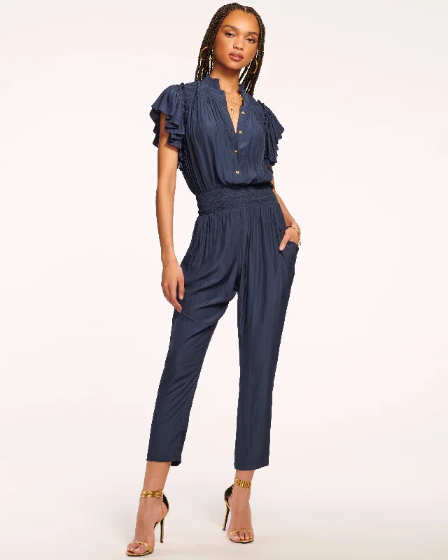 Women's Casual Apparel Lane Smocked Jumpsuit