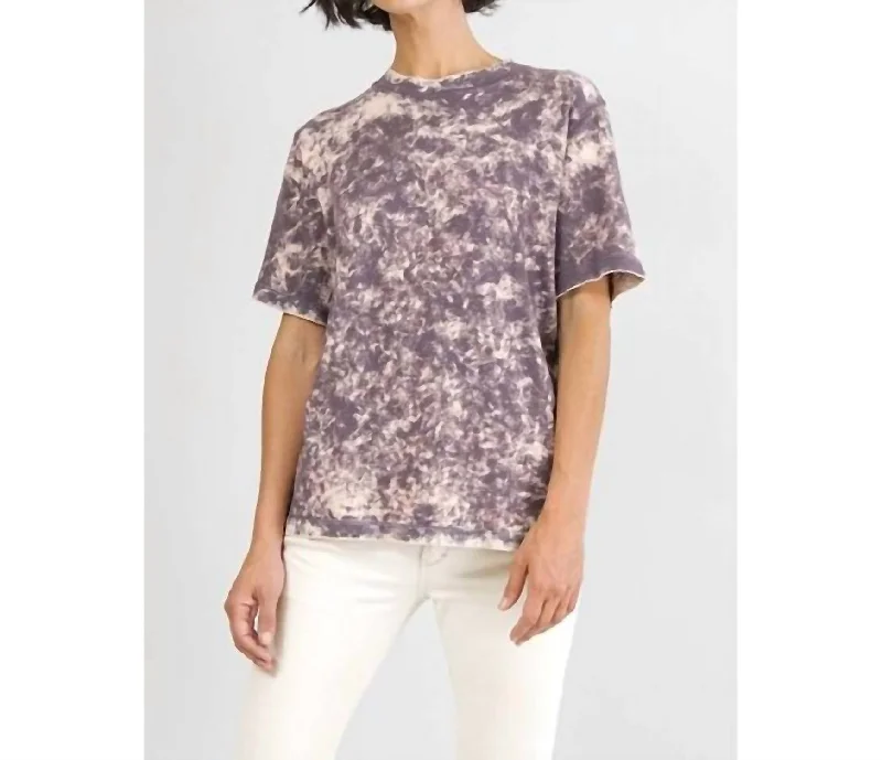 Comfortable Women's Apparel Tokyo Tee In Violet Dust