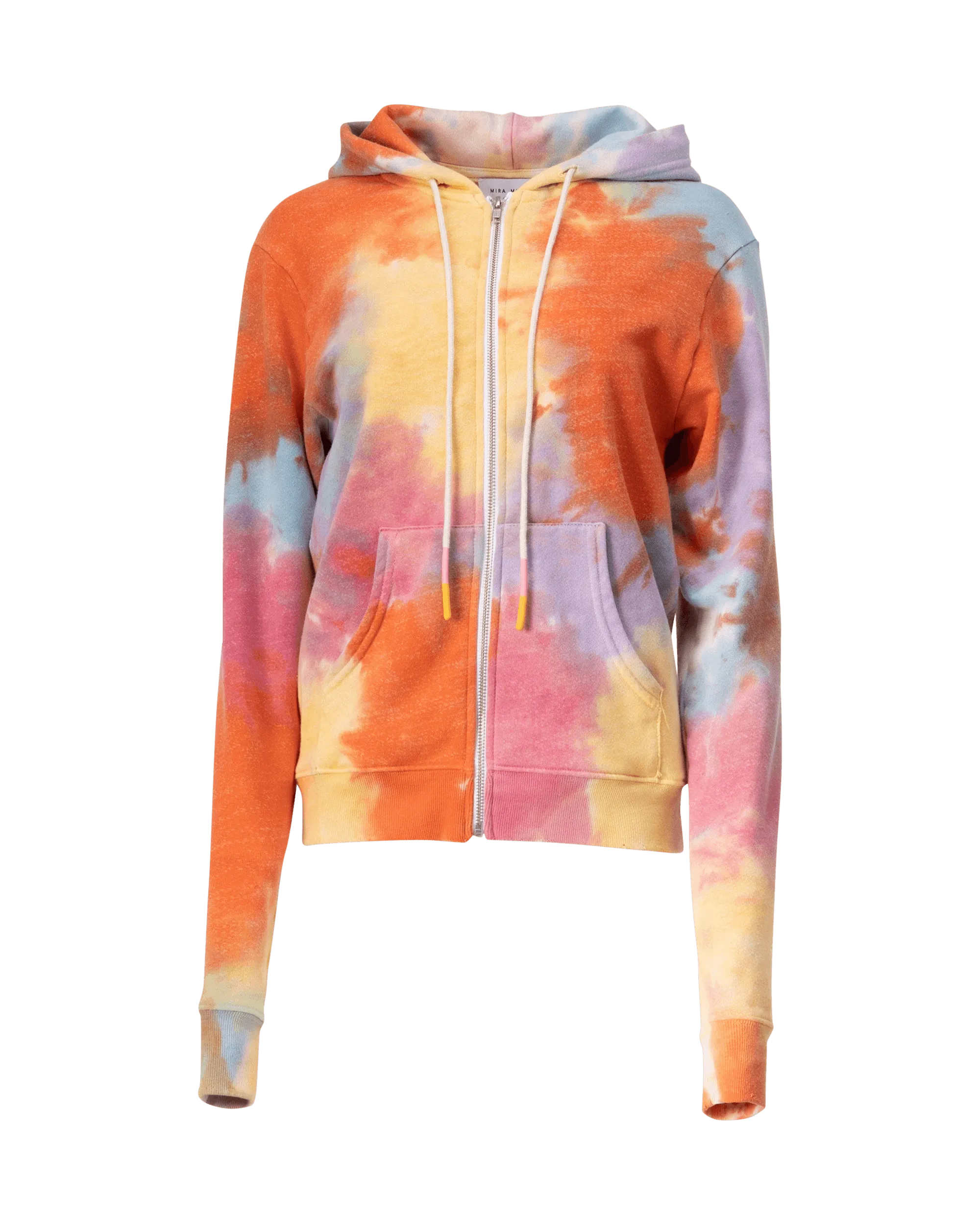 Women's Wedding Apparel Rainbow Tie Dye Hoodie