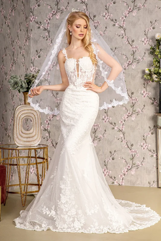 Sustainable Women's Apparel Long Mermaid Wedding Dress