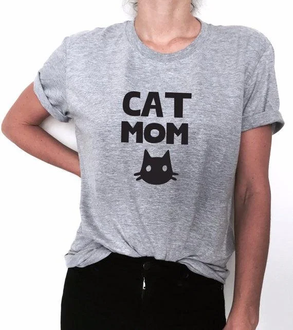 Women's Professional Attire CAT MOM TEE