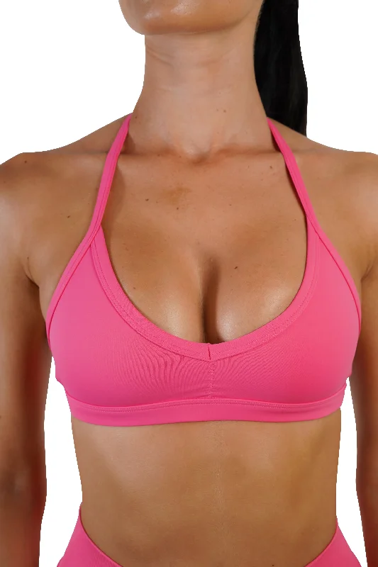 Women's High-Fashion Clothes DEFINE BRA - DARK CORAL