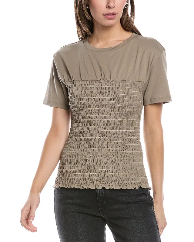 Women's Everyday Apparel rag & bone Smocked T-Shirt