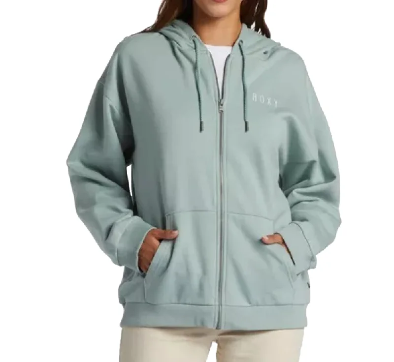 Women's Seasonal Attire Roxy Evening Hike Zip Hoodie