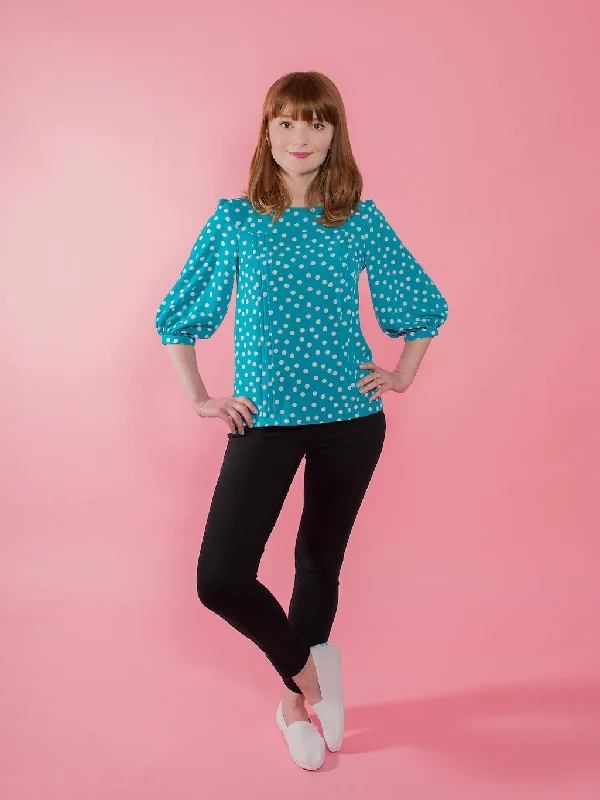 Women's Transitional Attire Tilly and the Buttons Mathilde Blouse