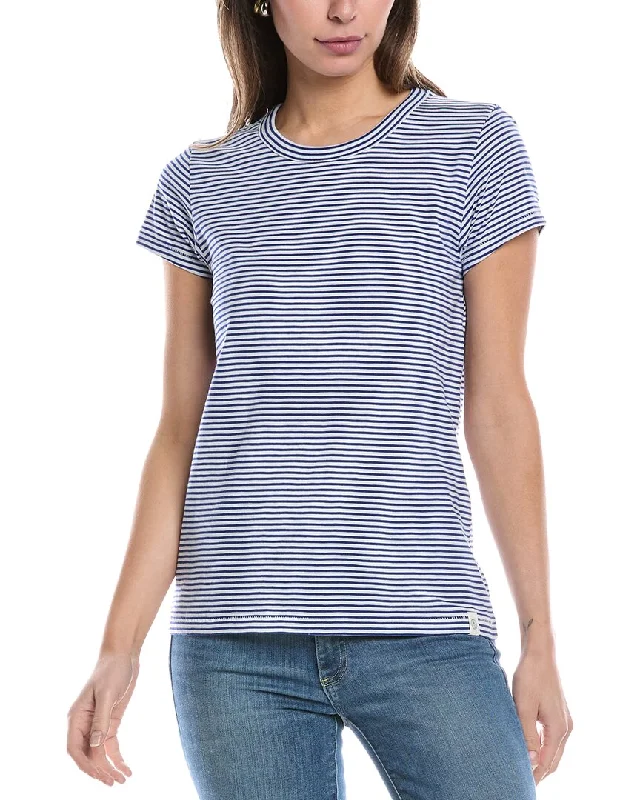 Women's Chic Apparel rag & bone The Slub Stripe T-Shirt