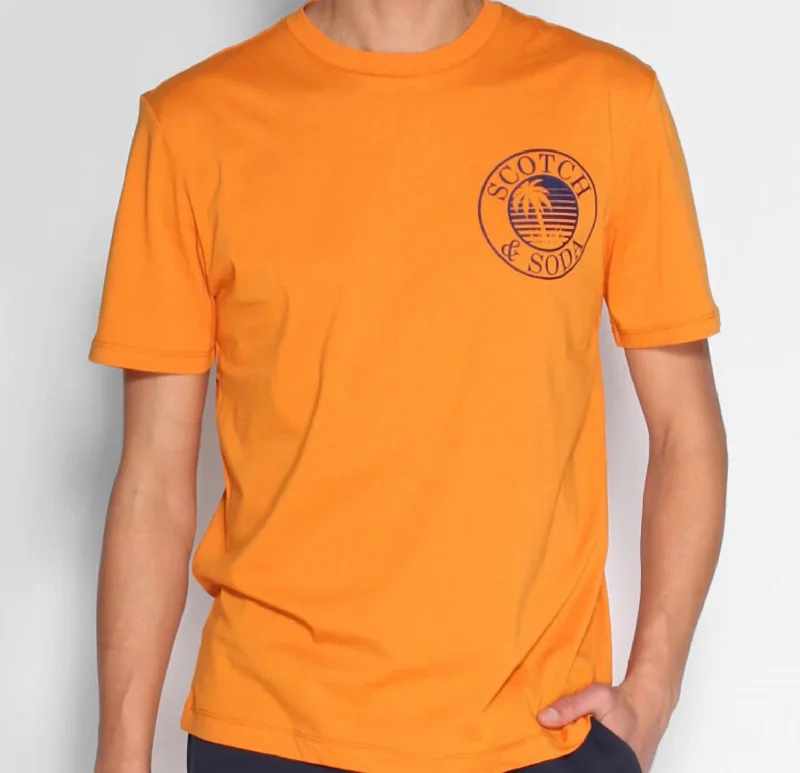 Affordable Women's Apparel Artwork Tee In Orange