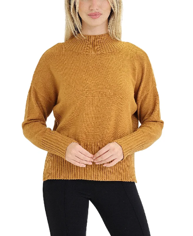 Comfortable Women's Apparel Solid Sweater