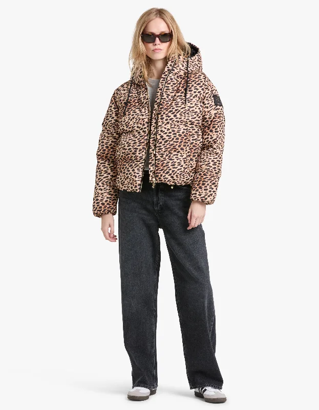 Women's Chic Outfit All Around Jacket - Cheetah Print