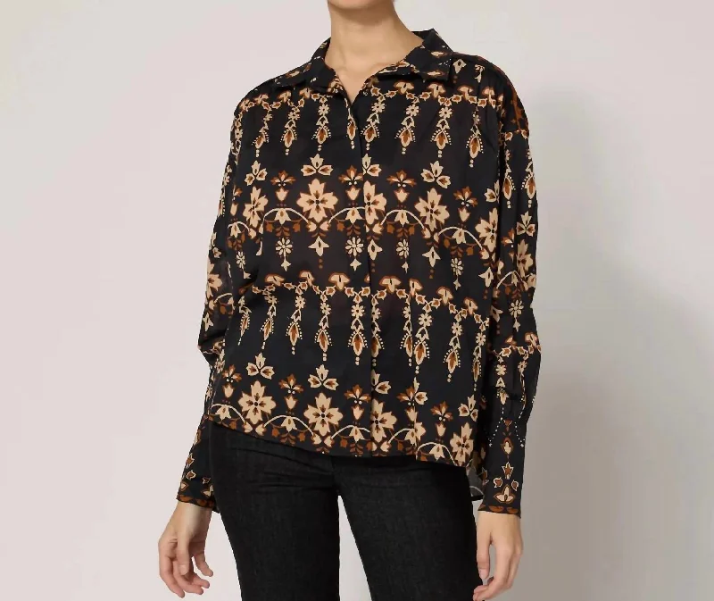 Women's Chic Outfit Mirabelle Blouse In La Vie