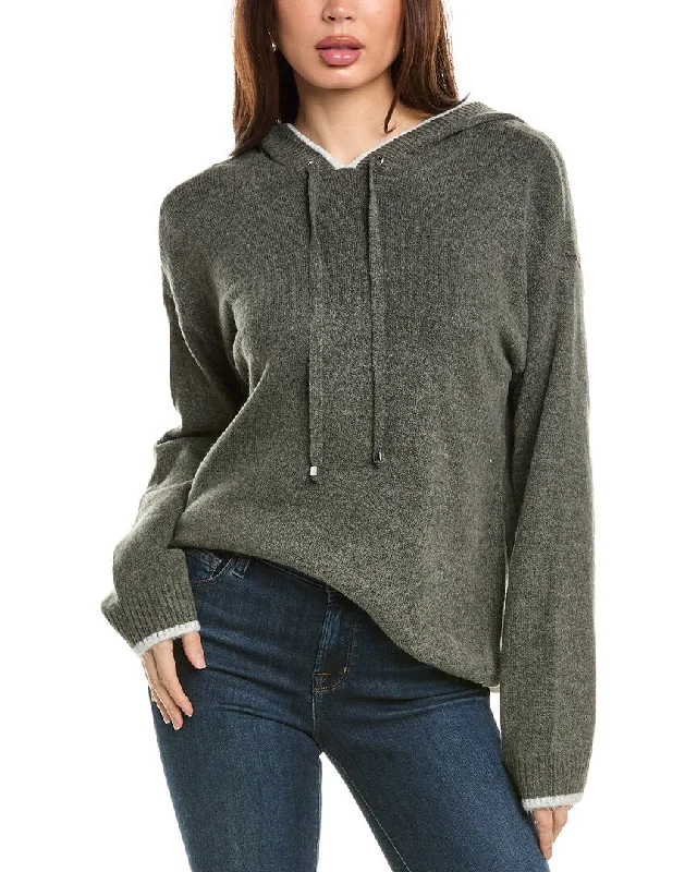 Women's Athletic Apparel Vince Camuto Tipped Hoodie