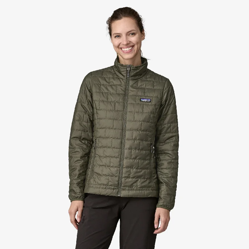 Women's Sporty Chic Clothes Patagonia Women's Nano Puff Jacket - PINE NEEDLE GREEN