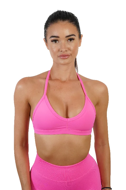 Women's Plus-Size Clothes DEFINE BRA - NEON PINK