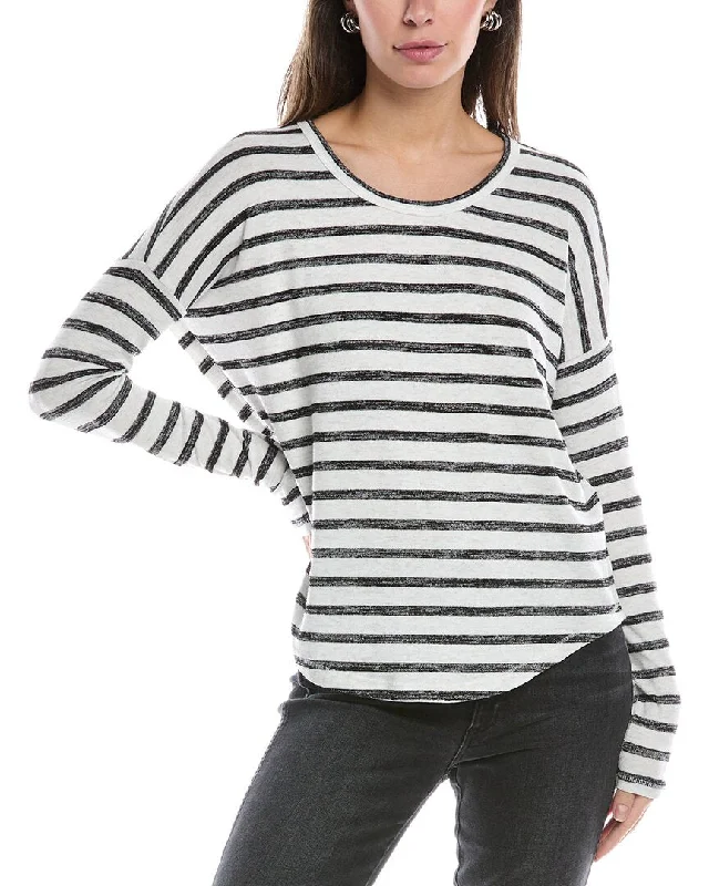 Modern Women's Apparel rag & bone The Knit Stripe T-Shirt