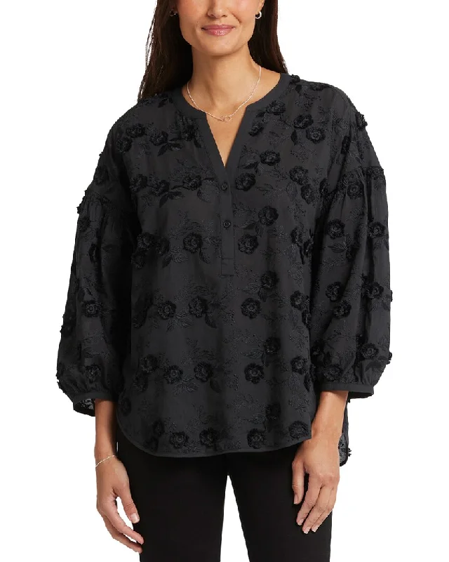 Women's Comfy Attire For Lounging NYDJ Paulina Blouse