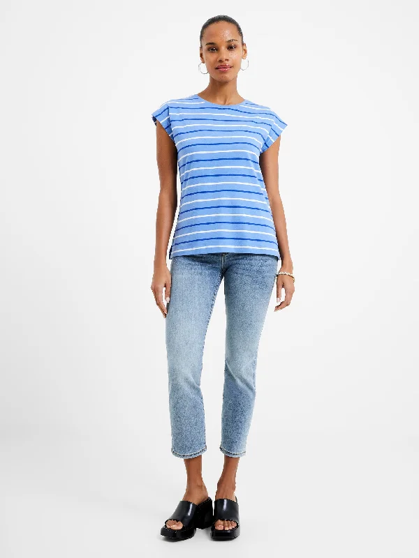 Women's Wedding Apparel Boxy Stripe T-Shirt