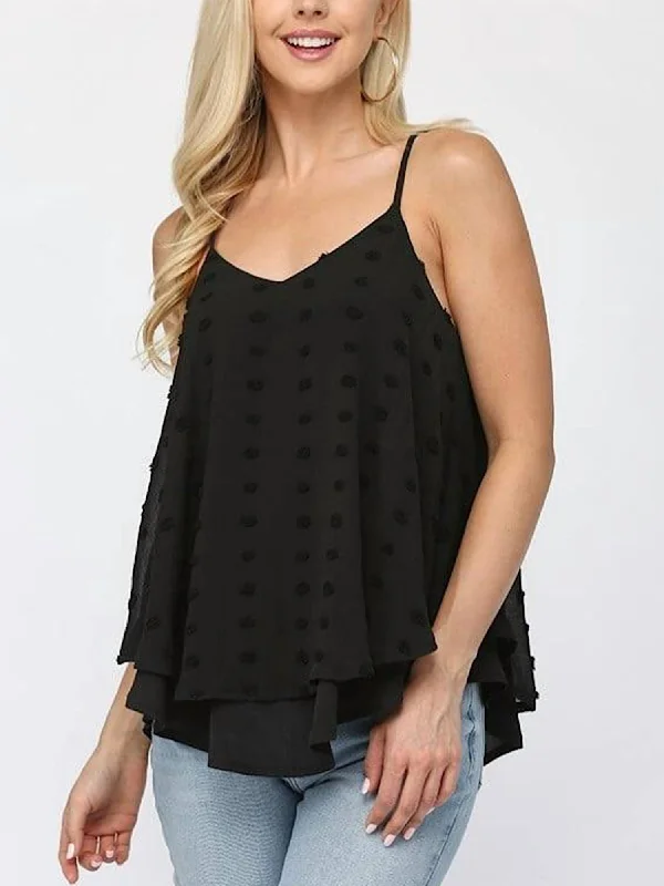 Women's Clothing For Everyday Wear Urakiri Tank Top In Black