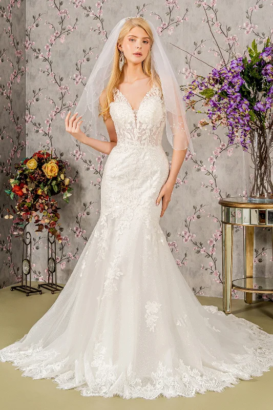 Stylish And Comfortable Clothing For Women Long Beaded Mermaid Wedding Gown