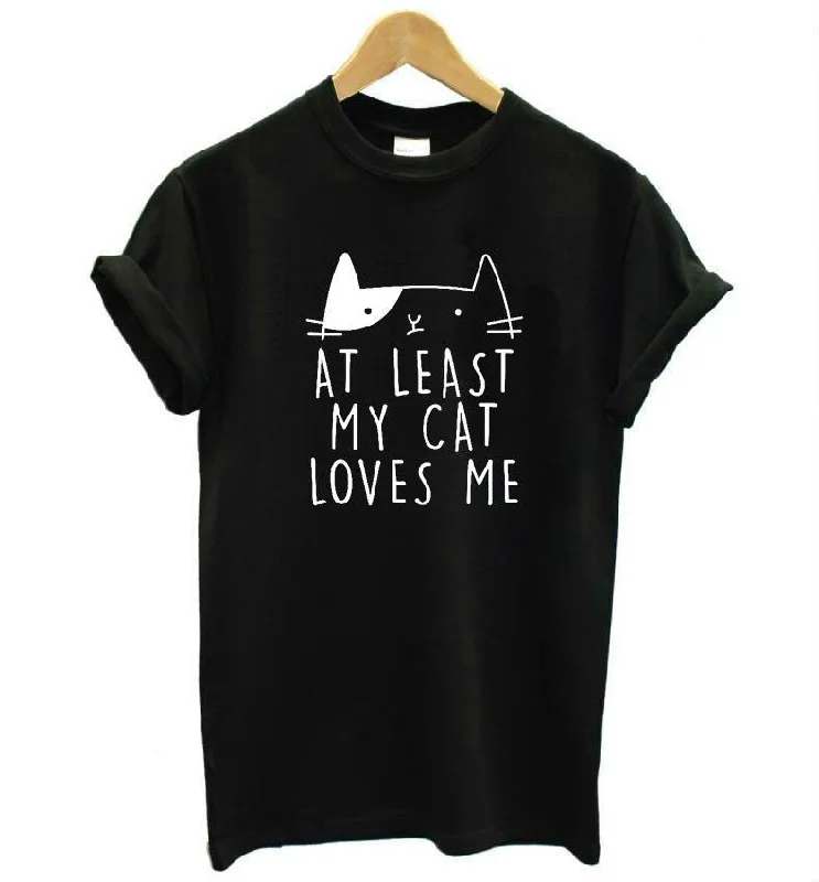 Women's Resort Attire MY CAT LOVES ME TEE