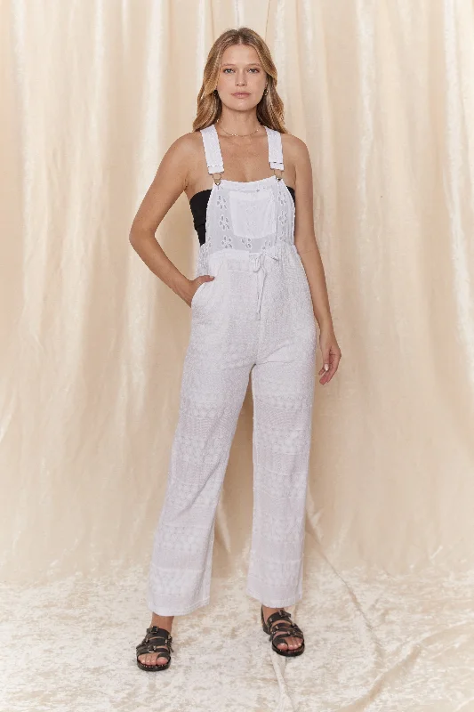 Tailored Clothing For Women Juhi Eyelet Overalls