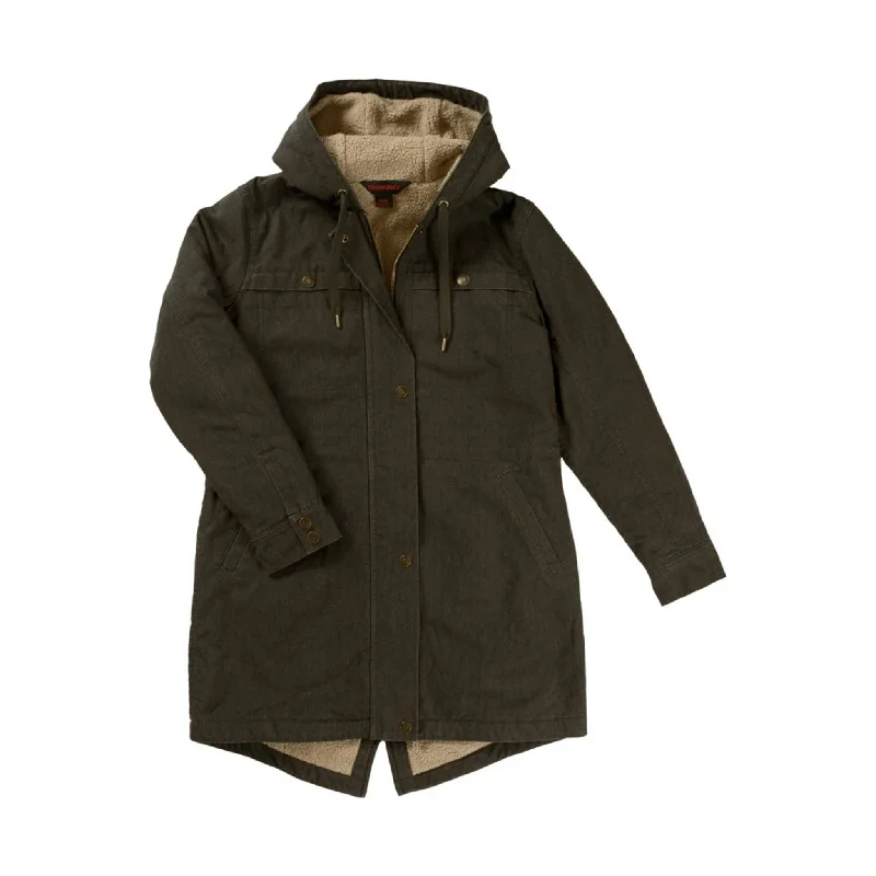 Fashion-Forward Women's Clothing Tough Duck Women's Sherpa Lined Jacket - Olive