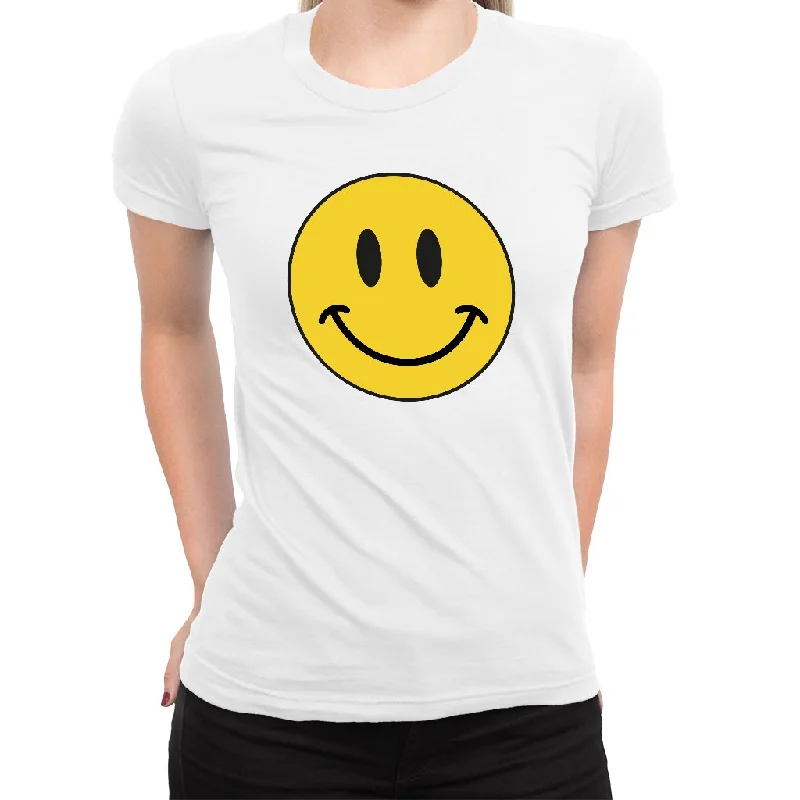 Stylish Women's Garments Smiley Face Women's Tee