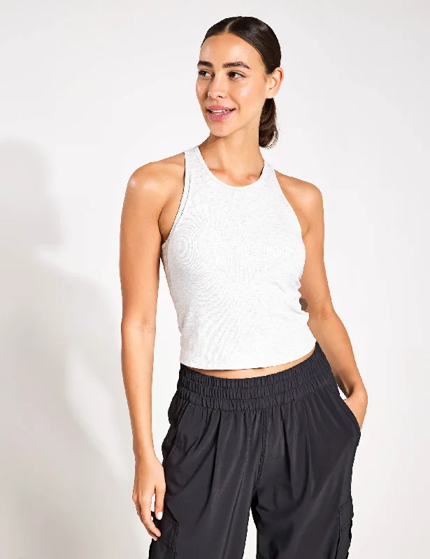 Women's Clothing For Casual Outings Pose Plyo Tank - White Heather Grey